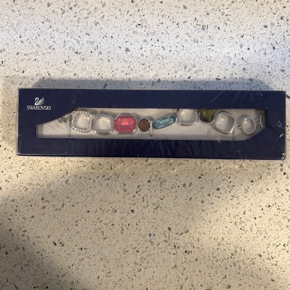 Swarovski Te Ilana Gem and Square Link Bracelet - Brand New in Box! - Picture 7 of 15